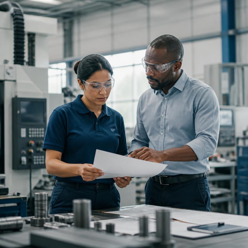 Manufacturing workers